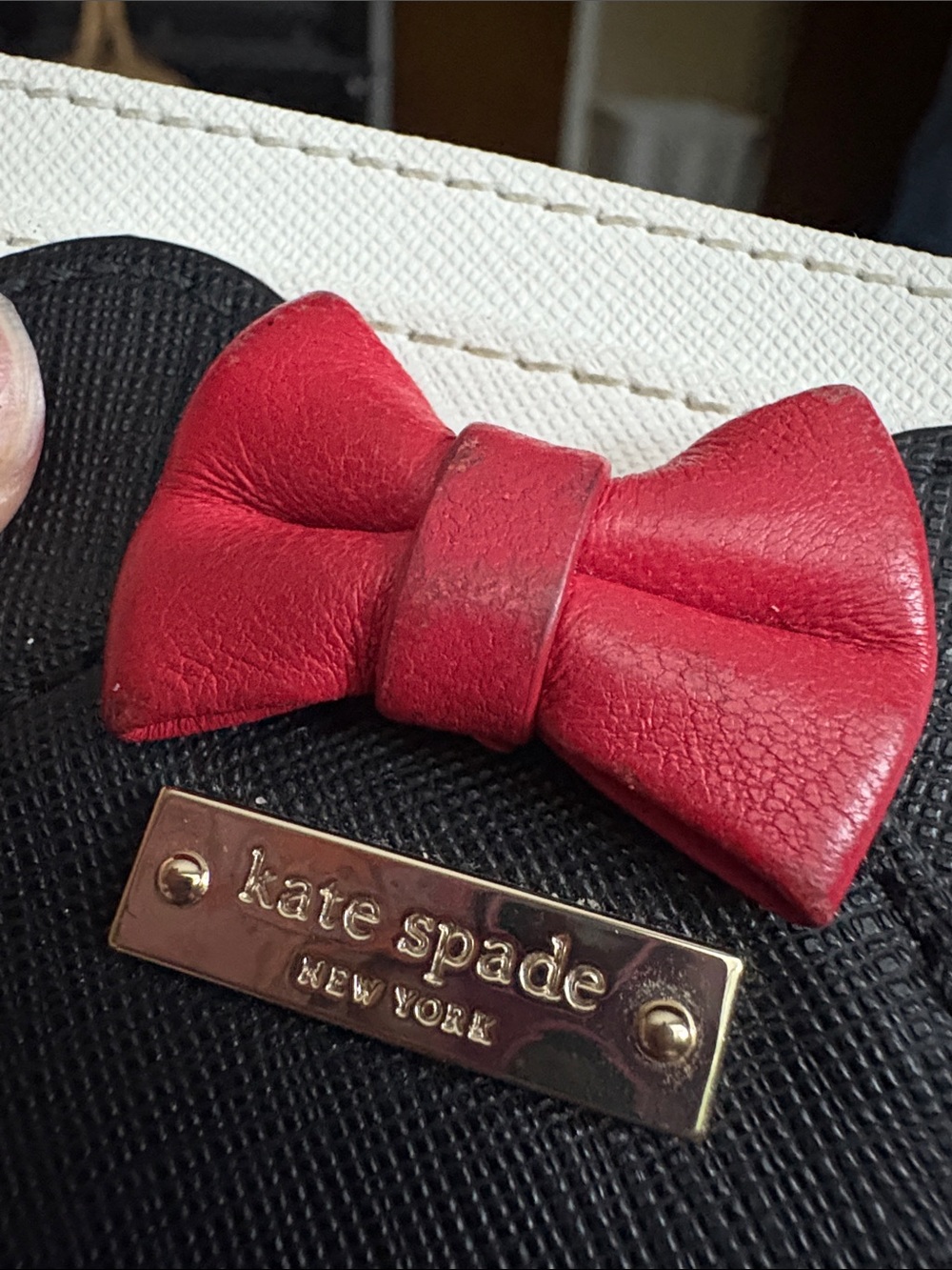 Kate Spade Minnie Mouse Disney Leather Card Holder - Picture 8 of 9